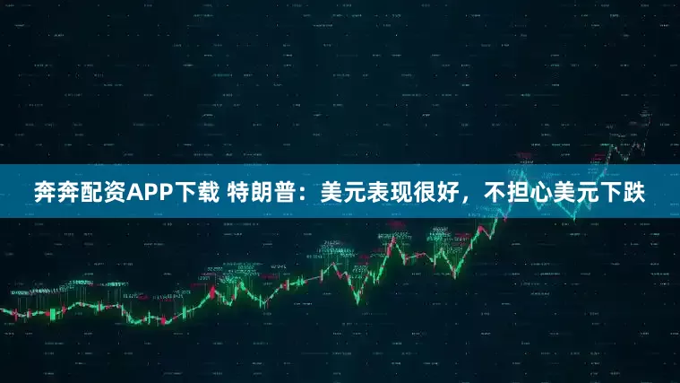 奔奔配资APP下载 特朗普：美元表现很好，不担心美元下跌